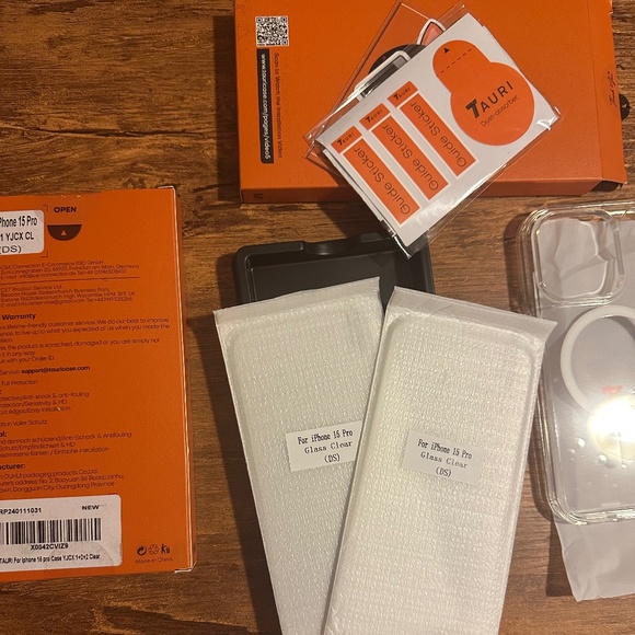 Tauri 5-in-1 iPhone 15 Pro Protection Case (DS) - 2 Boxes - Picture 4 of 6